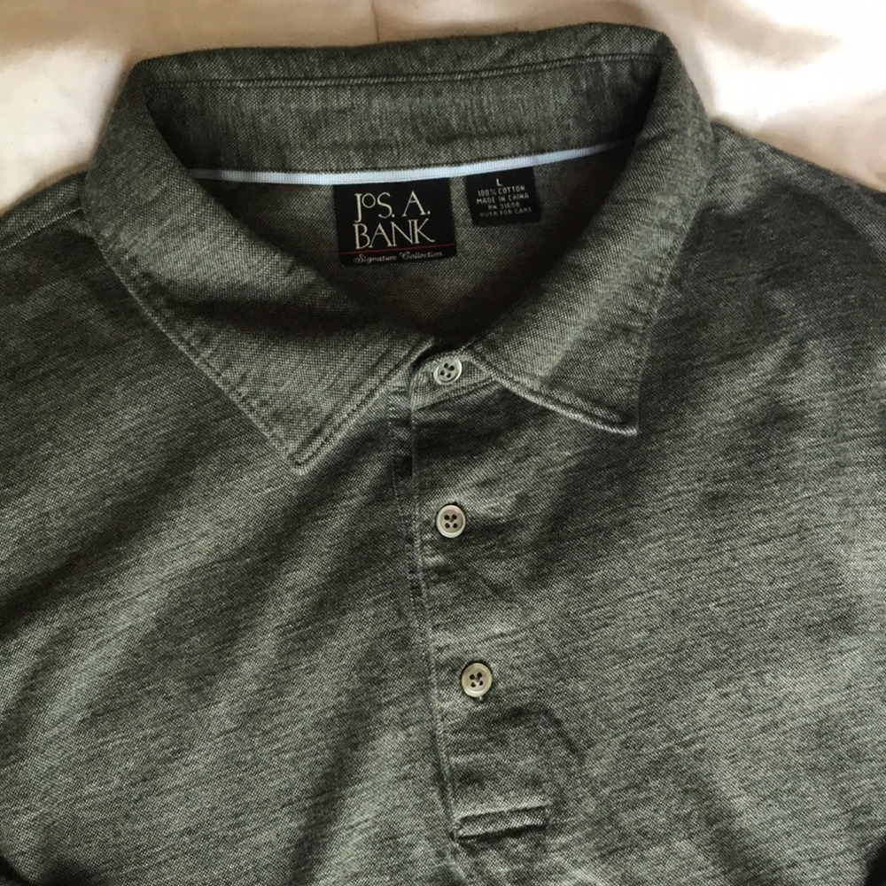 Jos. A. Bank Signature Collection long-sleeve polo